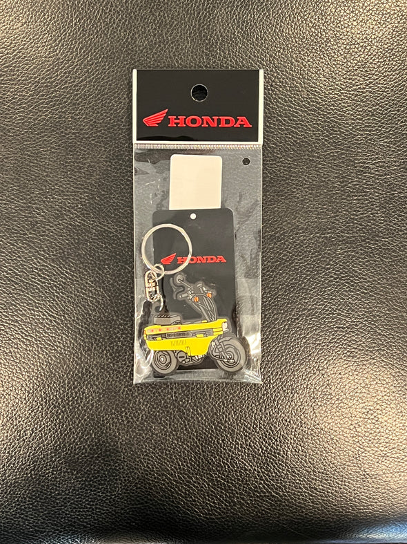 Keychain - Honda Motocompo - Yellow, Large