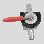 Fuel Valve 1/4in Barb x 1/4in Barb - Straight Cycle Refinery