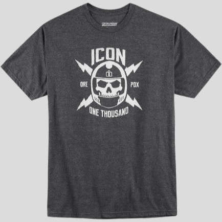 Icon Underground T-Shirt - Charcoal Cycle Refinery
