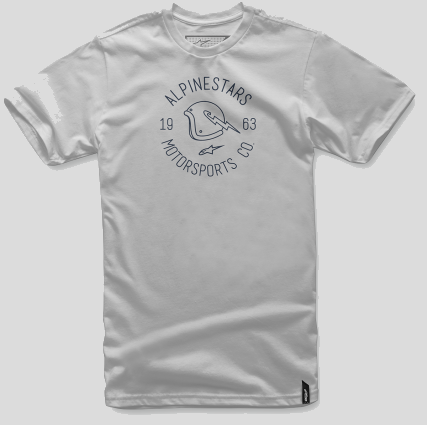 Alpinestars Winged T-Shirt - Silver Cycle Refinery