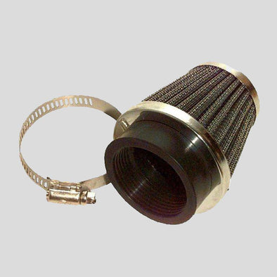 Air Filter - Chrome End Pod 48MM Cycle Refinery