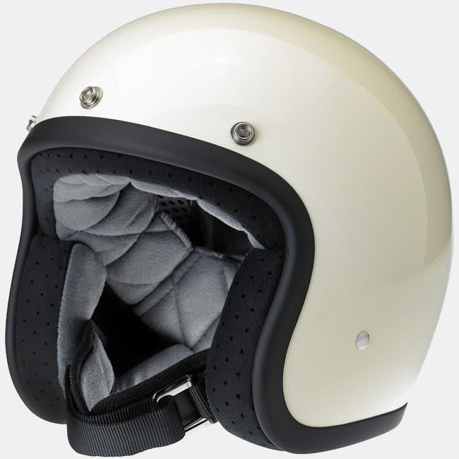 biltwell bonanza motorcycle helmet Biltwell Bonanza Helmet Vintage White