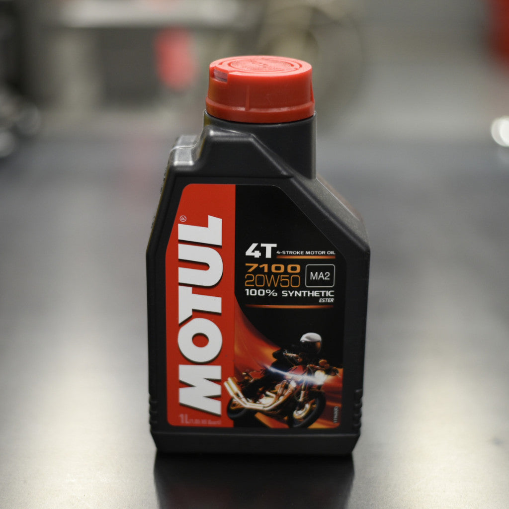 Motul 4T 7100 20W50 Synthetic Oil - 1L