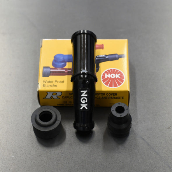 Spark Plug Cap, NGK - 45 Degree for 14mm Cycle Refinery
