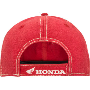 Honda Hat Race Red Cycle Refinery