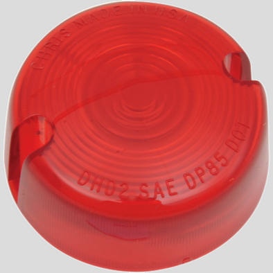 Turn signal replacement lens - Red Cycle Refinery