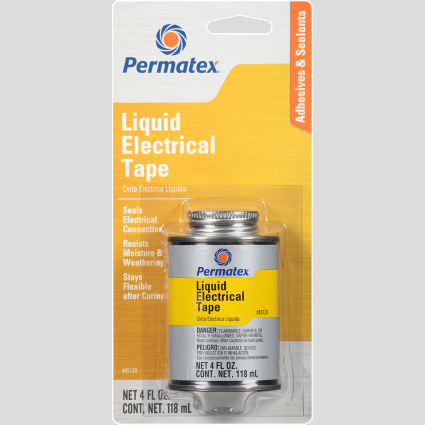 Permatex Liquid Electrical Tape - 4 oz. Cycle Refinery