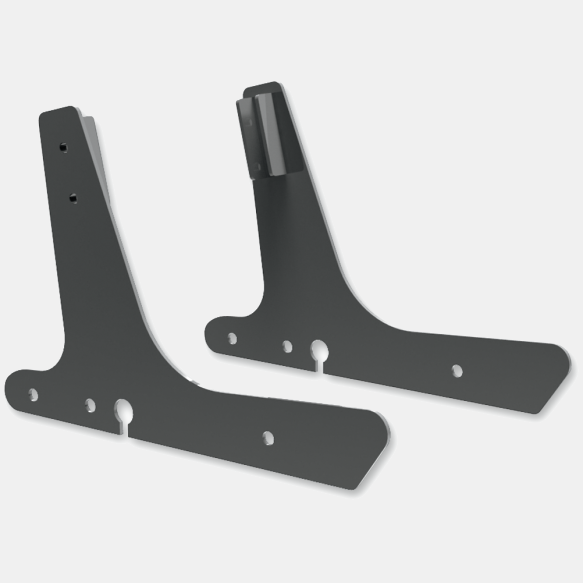 Sissy Bar Side Plates, Harley Davidson XL 04-18 Cycle Refinery