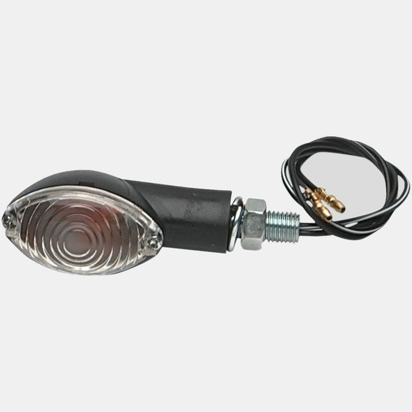 Turn Signal Ultra-mini - Black/Clear Cycle Refinery