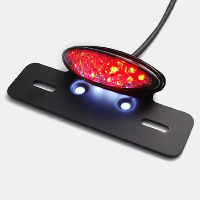 Cateye Lens 12V LED Motorcycle Brake Tail Light Cycle Refinery