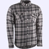 Highway 21 Marksman Riding Flannel - Black/Grey Cycle Refinery