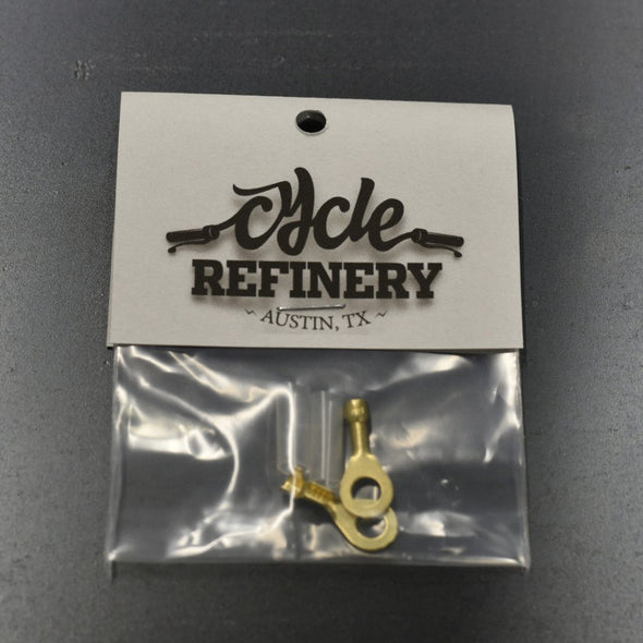 5.5mm I.D. Brass Ring Terminal for 18-16 AWG wire Cycle Refinery