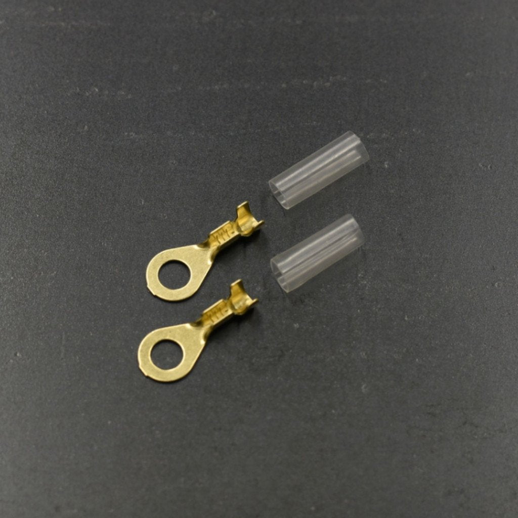 Automotive Brass Double Crimp Cable Harness Ring Terminals
