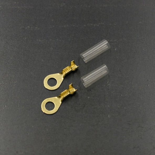 5.5mm I.D. Brass Ring Terminal for 18-16 AWG wire Cycle Refinery