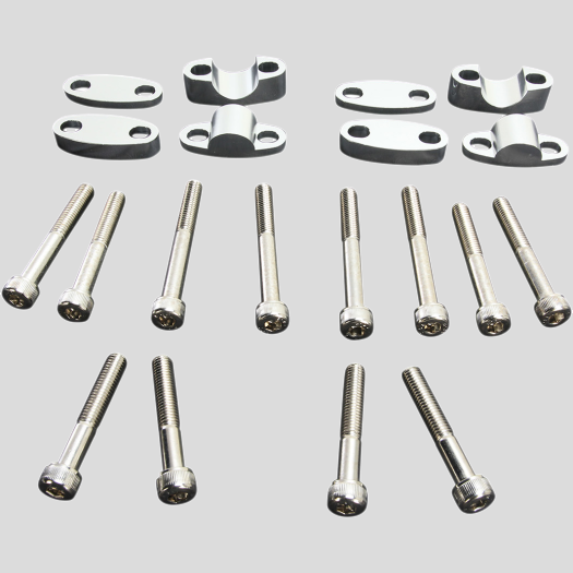 Risers For 7⁄8" Bar Clamps - Aluminum Cycle Refinery