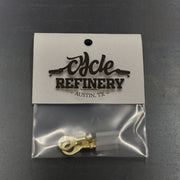 6.5mm I.D. Brass Ring Terminal for 16-14 AWG wire Cycle Refinery