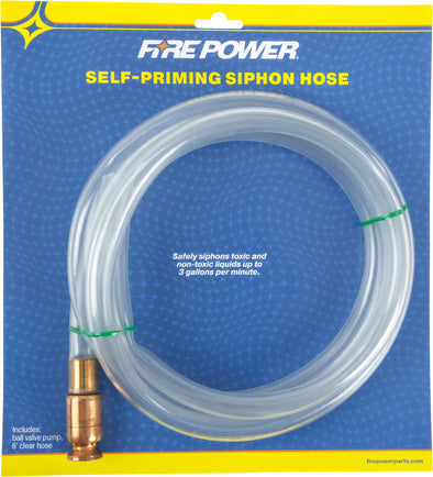 Hose, Fire Power Self Priming Siphon 6' Cycle Refinery