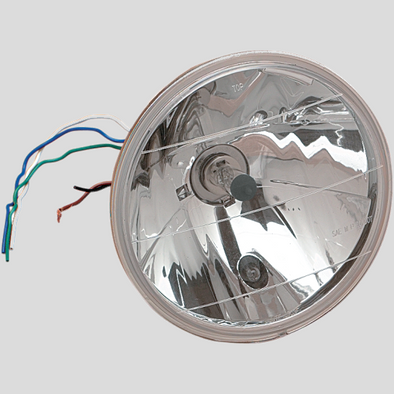 7" Headlight with Park Light Cycle Refinery