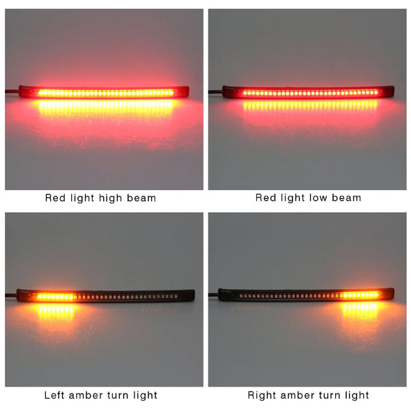 LED Flexible Integrated Tail Light - Brake Light, Turn Signal Cycle Refinery