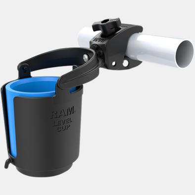 RAM Mounts - Level Cup Holder With Tough Claw Cycle Refinery