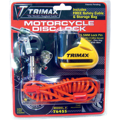 Disc Brake Lock - Yellow 5.5mm Cycle Refinery