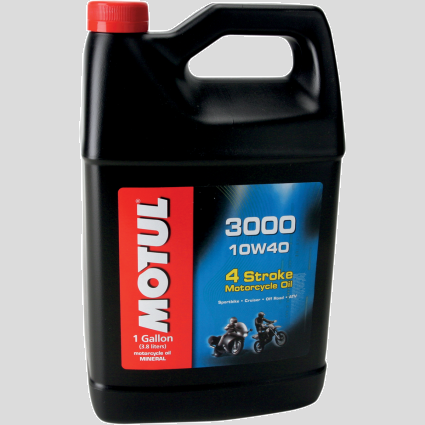 Motul 4T 3000 10W40 Oil - Gal Cycle Refinery