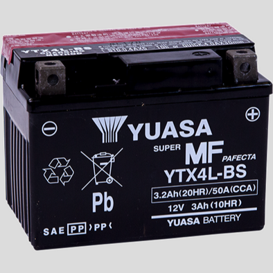 Battery YTX4L-BS Cycle Refinery