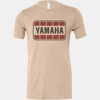 Yamaha Rogue T-Shirt - Tan Cycle Refinery