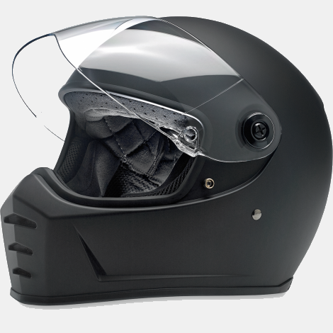 Biltwell Lane Splitter Flat Black Cycle Refinery