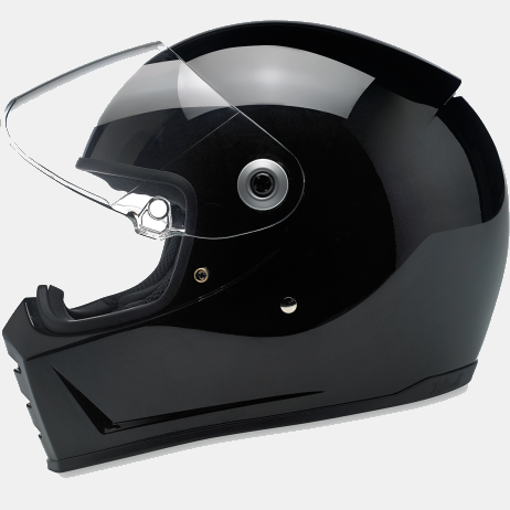 Biltwell Lane Splitter Gloss Black Cycle Refinery