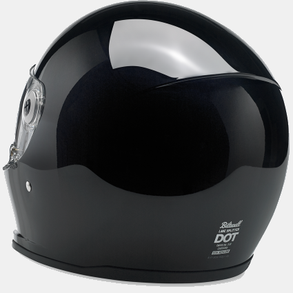 Biltwell Lane Splitter Gloss Black Cycle Refinery