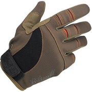 Biltwell Moto Glove Brown/Orange Cycle Refinery