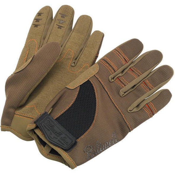 Biltwell Moto Glove Brown/Orange Cycle Refinery