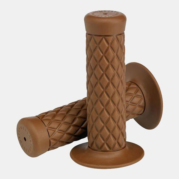 Biltwell Thruster Grips - Chocolate Cycle Refinery