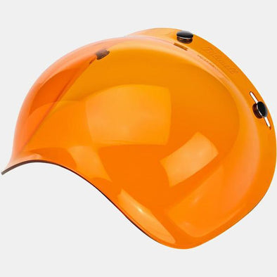 Biltwell Bubble Shield - Amber Cycle Refinery