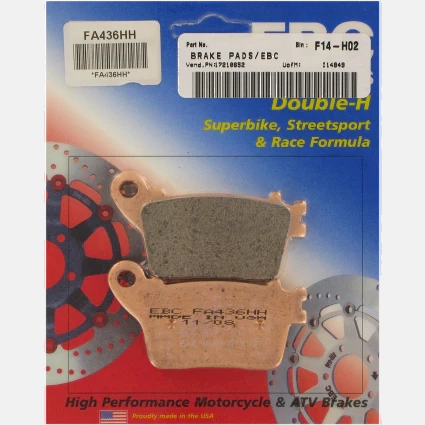 Brake Pads, EBC FA436HH Cycle Refinery