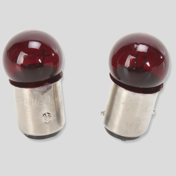 BULB 2FIL 23/8W 12V RED Cycle Refinery