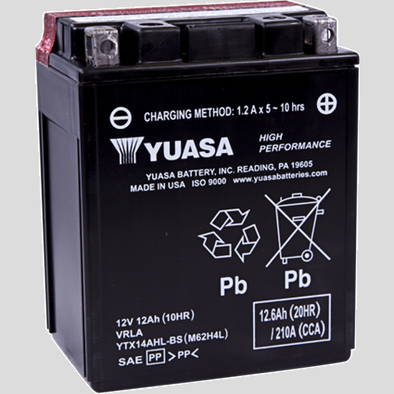 Battery YTX14AHL-BS - YUASA Cycle Refinery