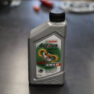 Castrol Actevo 10W40 Oil - 1 Qt Cycle Refinery