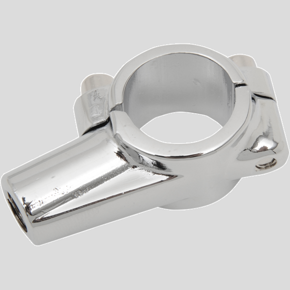 Mirror Mount Clamps - Chrome Cycle Refinery