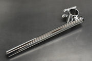 Handle Bar,  Clip On Chrome 7/8" ( Click to select fork size ) Cycle Refinery