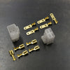 Connector Pair - 4-pin locking w/6.3mm spades Cycle Refinery