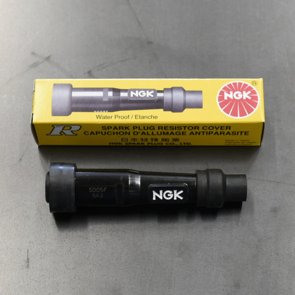 Spark Plug Cap, NGK - Straight for 14mm plugs Cycle Refinery