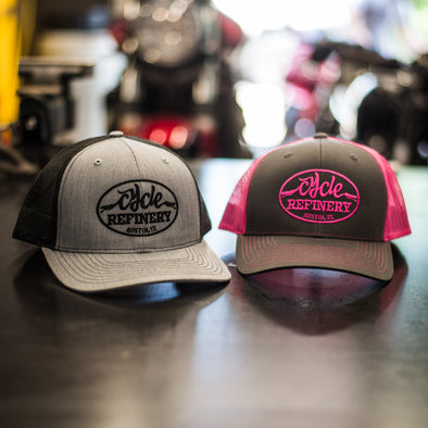 Cycle Refinery Embroidered Trucker Cap Cycle Refinery