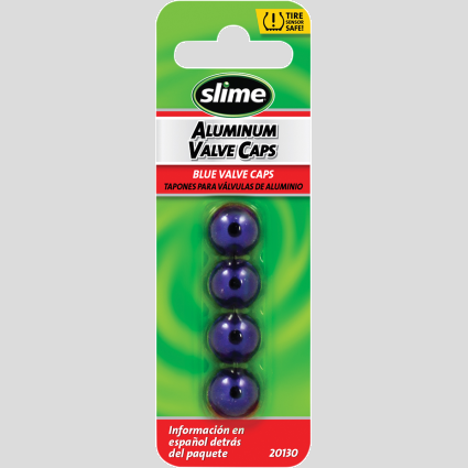 Slime Aluminum Valve Caps Cycle Refinery