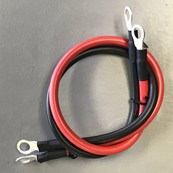 Battery Cables  6AWG  20" Long Cycle Refinery