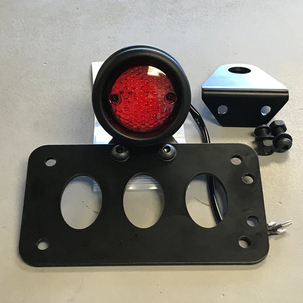 LED Tail Light License Plate Bracket Cycle Refinery