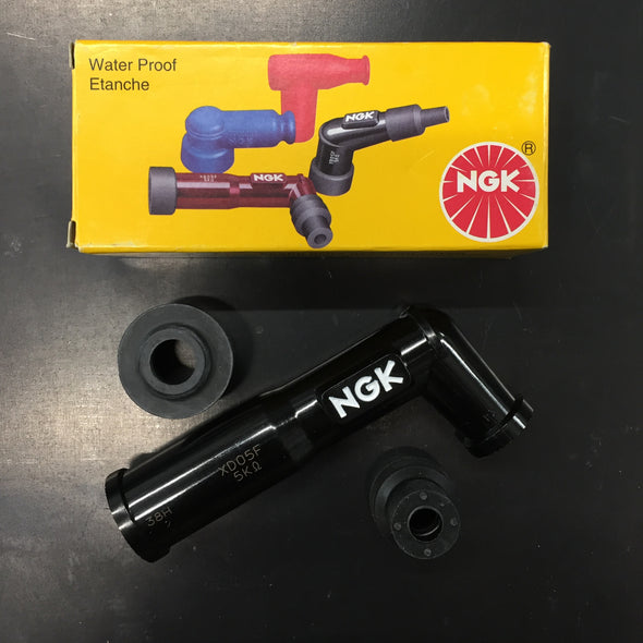 Spark Plug Cap, NGK - 82 Degree Long Reach for 10&12mm plugs Cycle Refinery