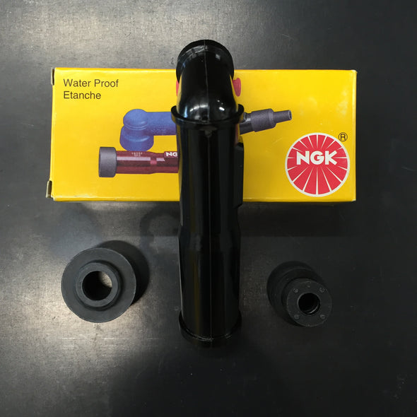 Spark Plug Cap, NGK - 82 Degree Long Reach for 10&12mm plugs Cycle Refinery