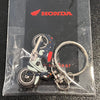 Honda Super Cub Keychain - Blue Cycle Refinery